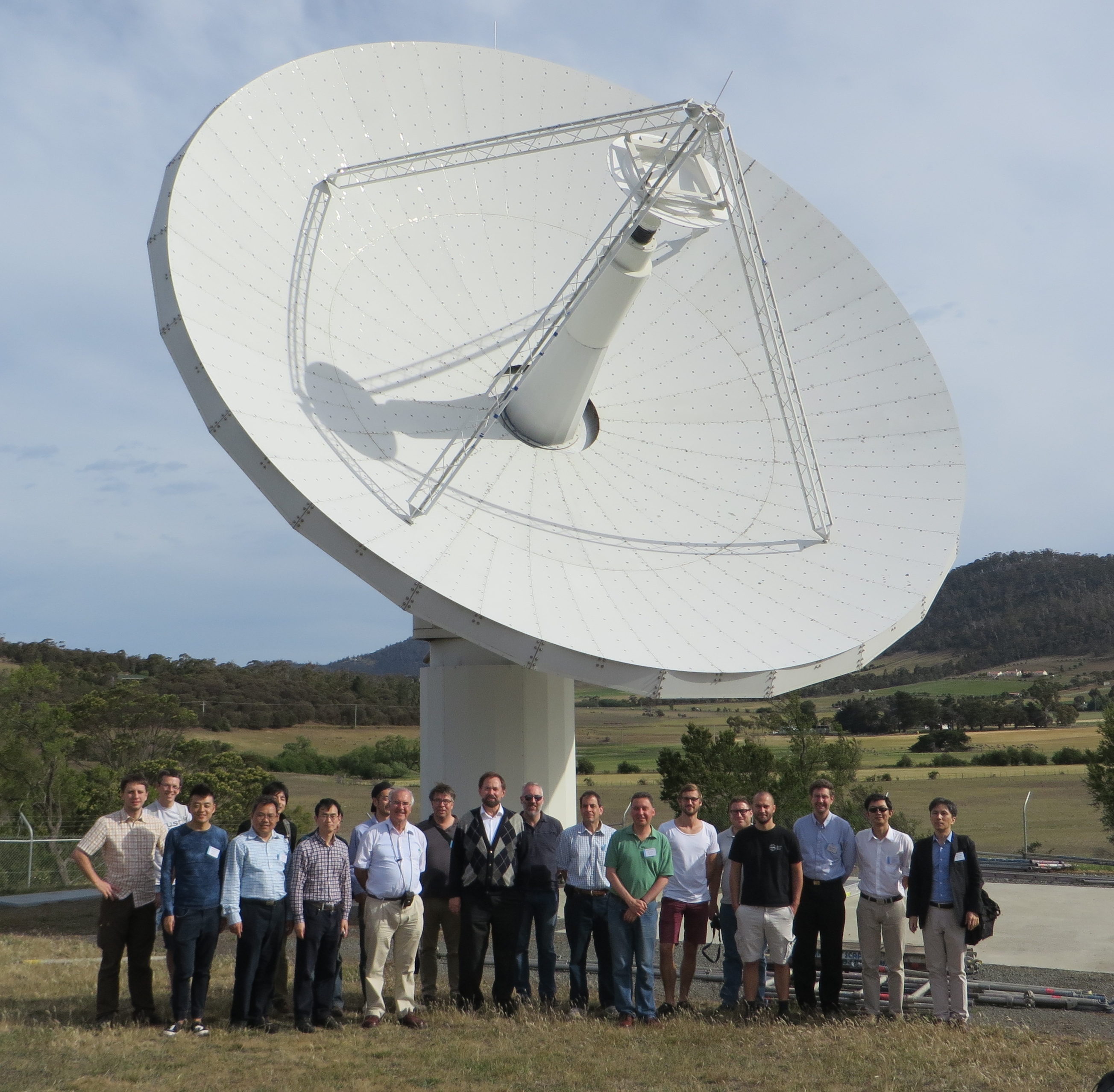 AOV meeting participants in front of Hb